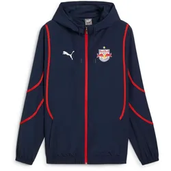 PUMA FC Red Bull Salzburg Woven Aufwärmjacke Herren 03 - club navy/puma red S