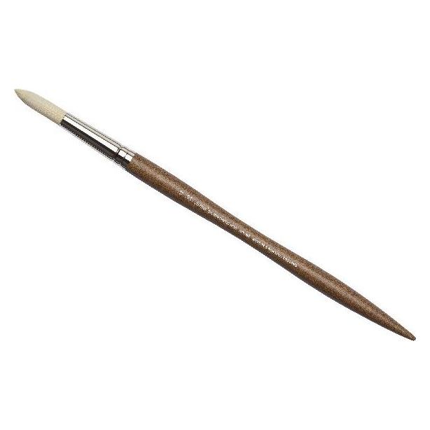 Winsor & Newton Artists' Oil Synthetic Hog Brush Round Size 12 (884955075715)