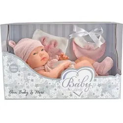 Baby So Lovely: Neugeborenen-Spielpuppe mit Zubehör – 38 cm