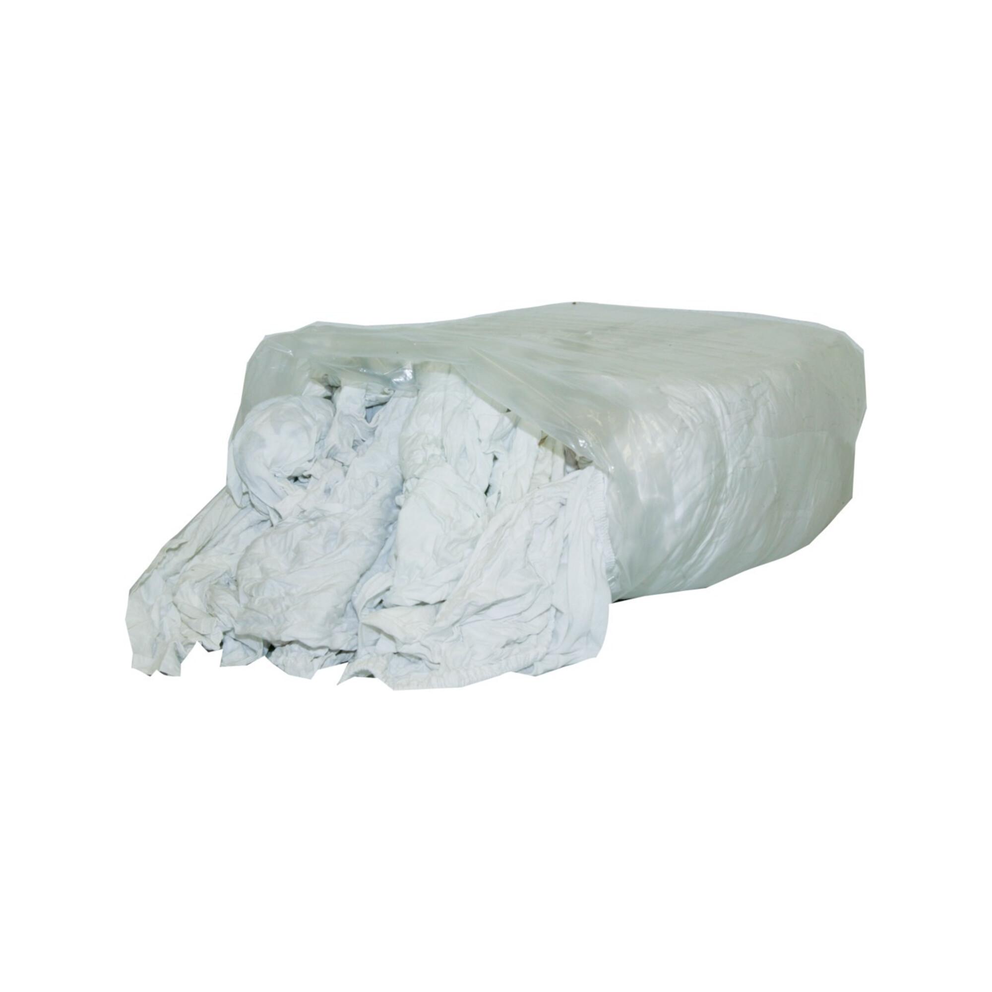 Trikotputzlappen reinweiß nach DIN 61650, 10kg Pack ; Elos (436600)