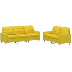 vidaXL, Sofa + Bettsofa, Inlonin (Mit Kissen) (Polstergruppe)