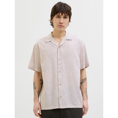 Jack & Jones "JJESUMMER RESORT SHIRT SS SN" mit Resort Kragen
