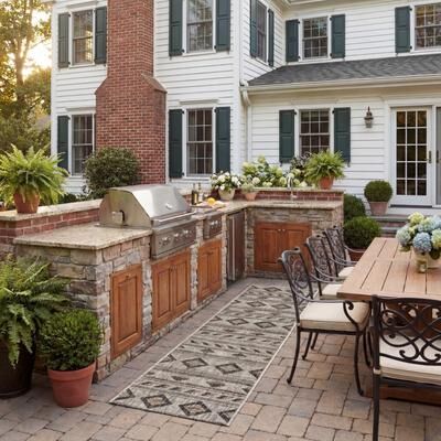 SAFAVIEH Courtyard Mimi Indoor/ Outdoor Waterproof Patio Backyard Rug