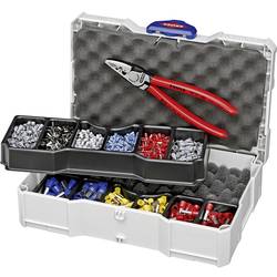 Knipex 97 90 06 Crimpzange Aderendhülsen 0.25 bis 16 mm² Inkl. Aderendhülsensortiment im Koffer
