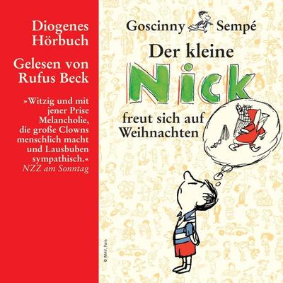 Der kleine Nick freut sich auf Weihnachten - René Goscinny,Jean-Jacques Sempé, Audio, 9783257691245