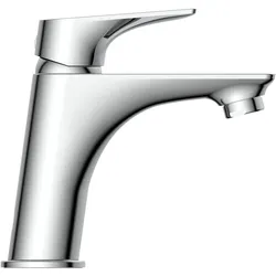 Schütte, Duscharmatur + Badewannenarmatur, Wasserhahn Bad BOSTON Waschtischarmatur Chrom Einhebelmischer Mischbatterie 33210