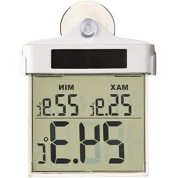 Nature Oaklynn, Thermometer + Hygrometer, Transparent