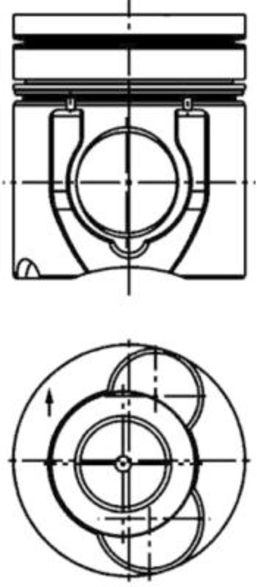 Kolben KOLBENSCHMIDT 40263600