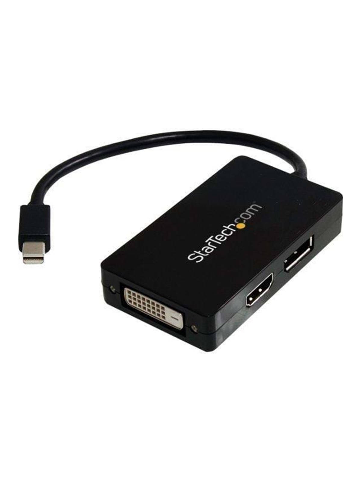 StarTech.com Mini DisplayPort to DisplayPort / DVI / HDMI Multifunction Adapter - adapter för video / ljud - DisplayPort / HDMI / DVI