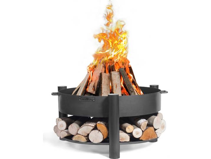 Feuerschale MONTANA Ø60cm Feuerstelle 2mm Feuerkorb Stahl Garten