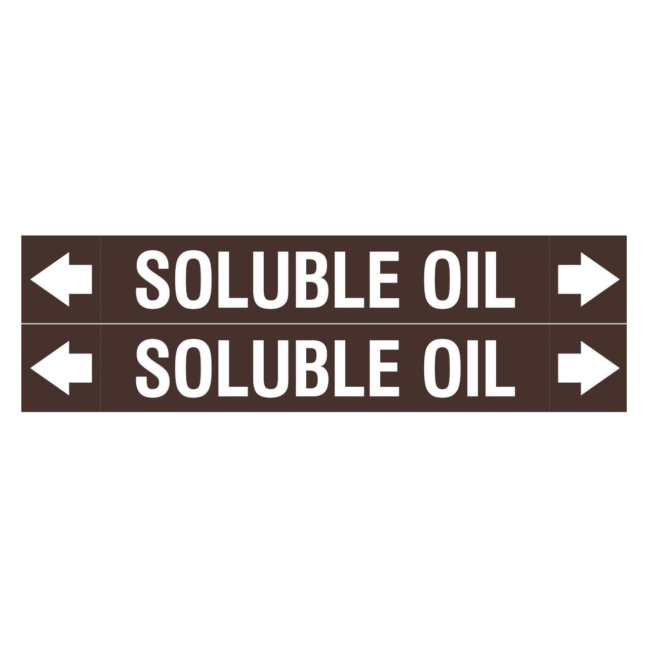 Brady ASME - Rohrmarkierer - Soluble Oil (ASMEPM-50X345MM-SOLUBLE OIL)