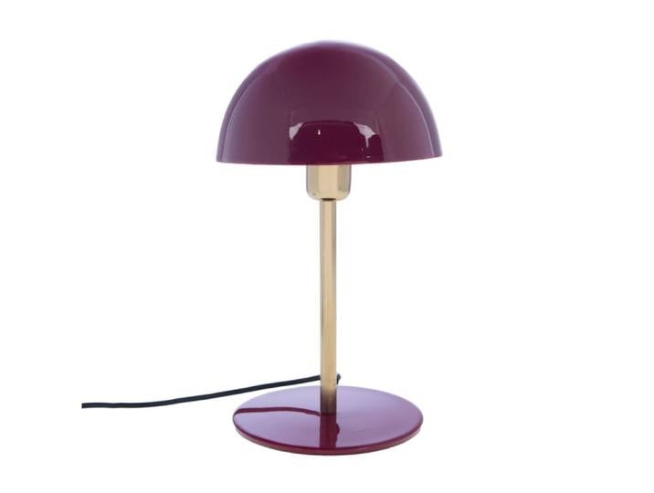 Lampe à poser design en métal prune