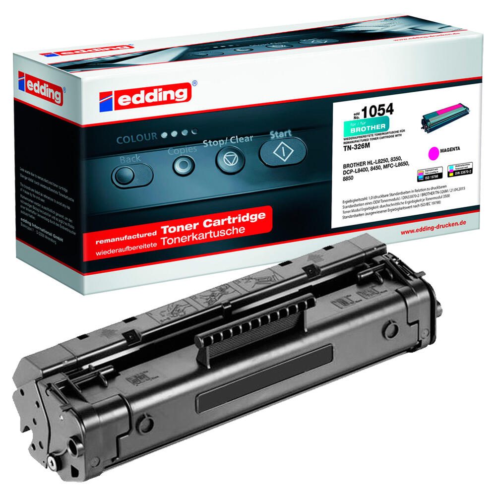edding Toner EDD-1054 magenta kompatibel zu brother TN-326M 18-1054