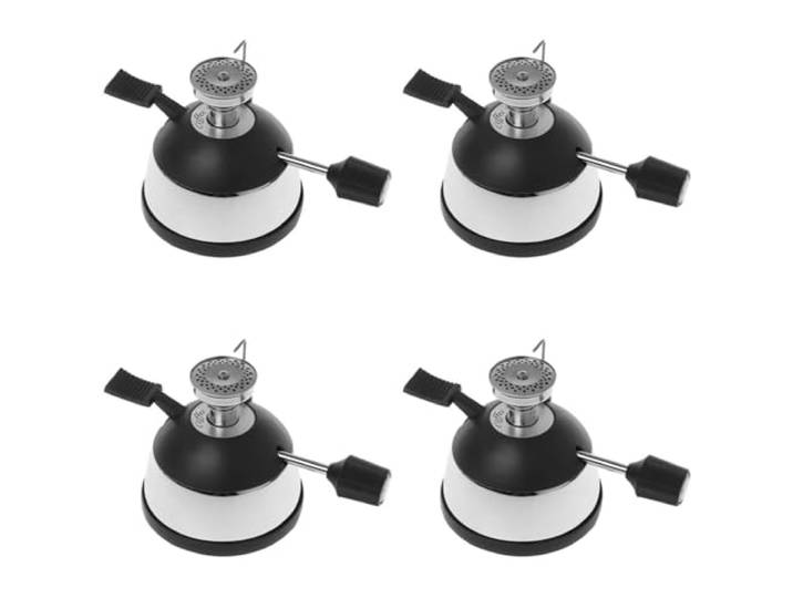 Stineng 4X Mini Gas HT-5015M Mini Tisch Gas Butan Heizung Siphon Topf Kaffee Kocher Siphon Topf