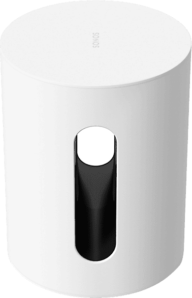 Subwoofer - Sonos Sub Mini, Dos woofers de 6", 5 GHz, Blanco