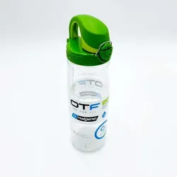 Nalgene Trinkflasche 'OTF' | 650 ml grün-transparent