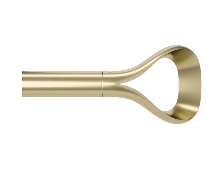 Vorhangstange UMBRA Loop , gold (goldfarben), Stahl, Gardinenstangen, Vorhangstange