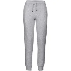 Russell Ladies' Authentic Cuffed Jog Pants, light oxford, S