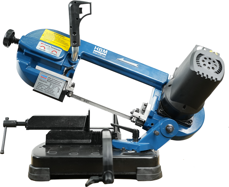 HBM 125 Professionelle tragbare variable Metallbandsäge