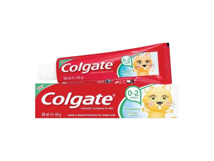 Colgate tandpasta junior aardbei 50 ml