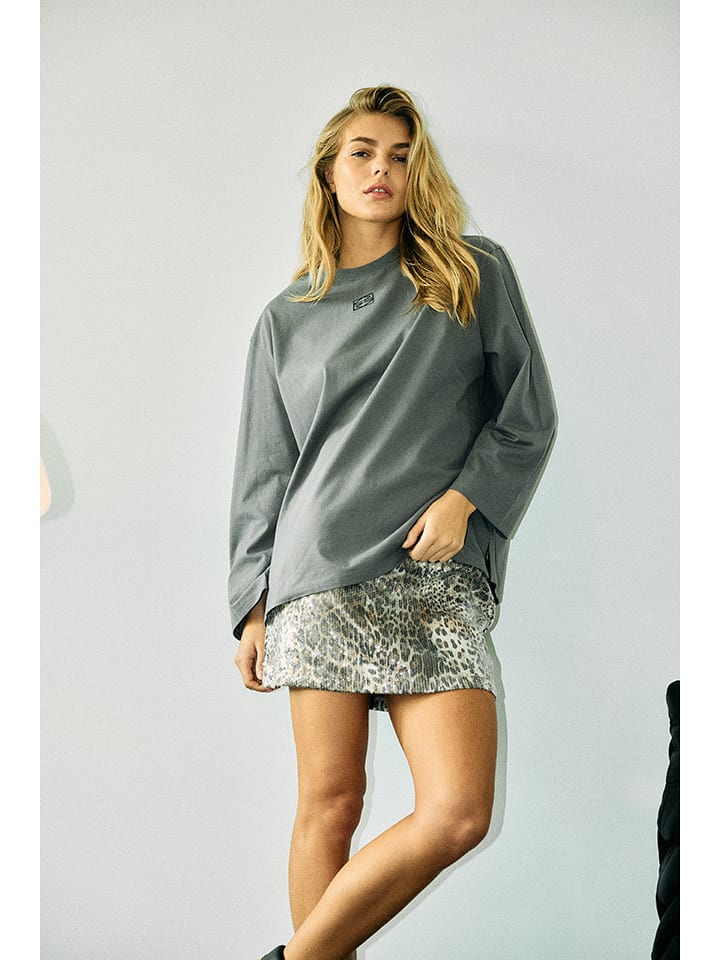 Noisy may Longsleeve in Grau - XL