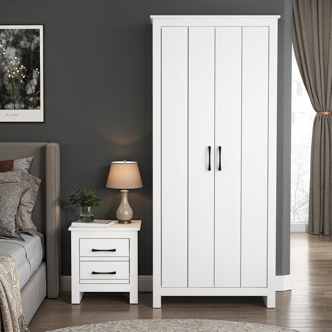 ClassicLiving Shine Bedroom Pair White/White