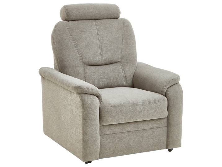 Beldomo Comfort Fernsehsessel, Grau, Kunststoff, 90x96x89 cm, Fußauswahl, Stoffauswahl, gepolsterte Armlehnen, Wohnzimmer, Sessel, Fernsehsessel