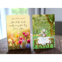 LUMA Aufstellkarte Was ich Dir wünsche... DIN B6