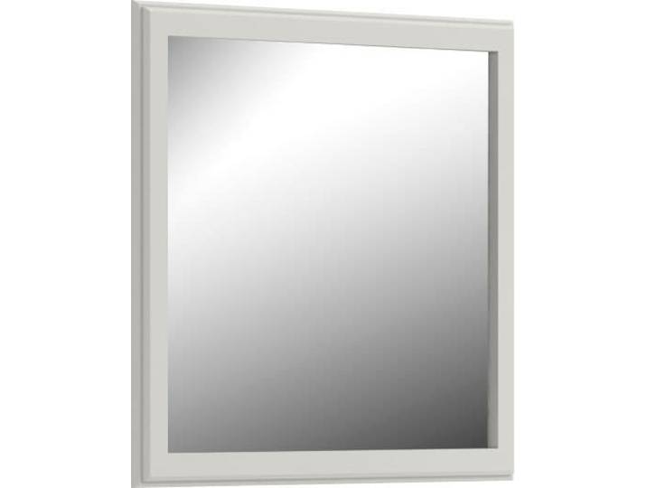 Spiegel GOODPRODUCT Evergreen , weiss (weiß), B:76,4cm H:70cm T:4,1cm, Glas, Spiegel, Spiegel, hochwertig UV lackiert