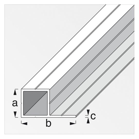 Alfer Quadratrohr (AL 25910)