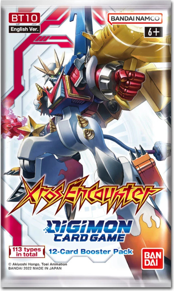 Bandai Digimon Card Game XROS Encounter Booster BT10