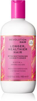 Revolution Haircare Longer, Healthier condicionador revitalizante e fortalecedor para cabelo comprido 400 ml. Longer, Healthier