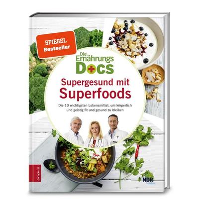 Die Ernährungs-Docs - Supergesund mit Superfoods, Gebundene Ausgabe von Jörn Klasen,Matthias Riedl,Anne Fleck, ZS - ein Verlag der Edel Verlagsgruppe