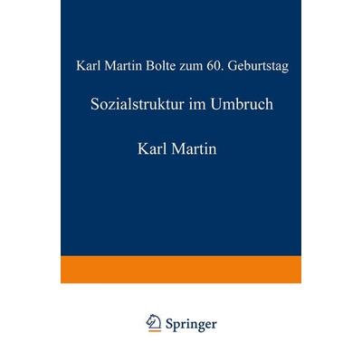 Sozialstruktur im Umbruch, Taschenbuch von Stefan Hradil, VS Verlag für Sozialwissenschaften, 978-3-8100-0547-2
