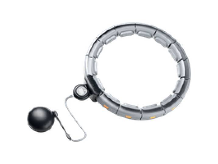 CRIVIT Cerceau Hula hoop de fitness avec compteur (gris)