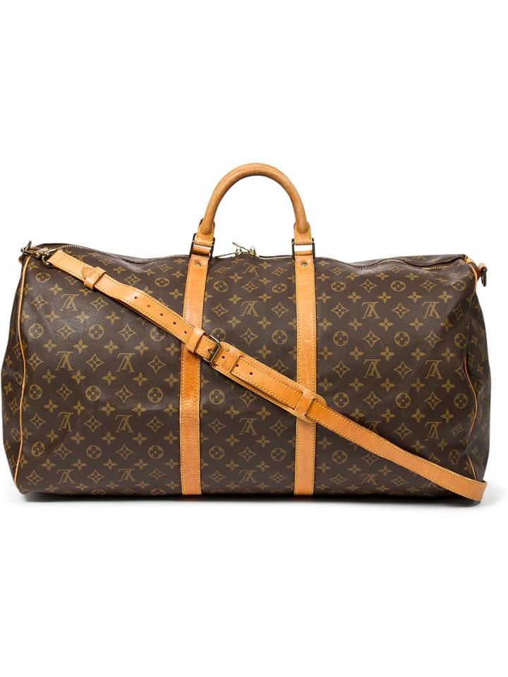 Louis Vuitton Weekender "Keepall Bandouliere" in Braun - (B)60 x (H)31 x (T)26 cm - onesize