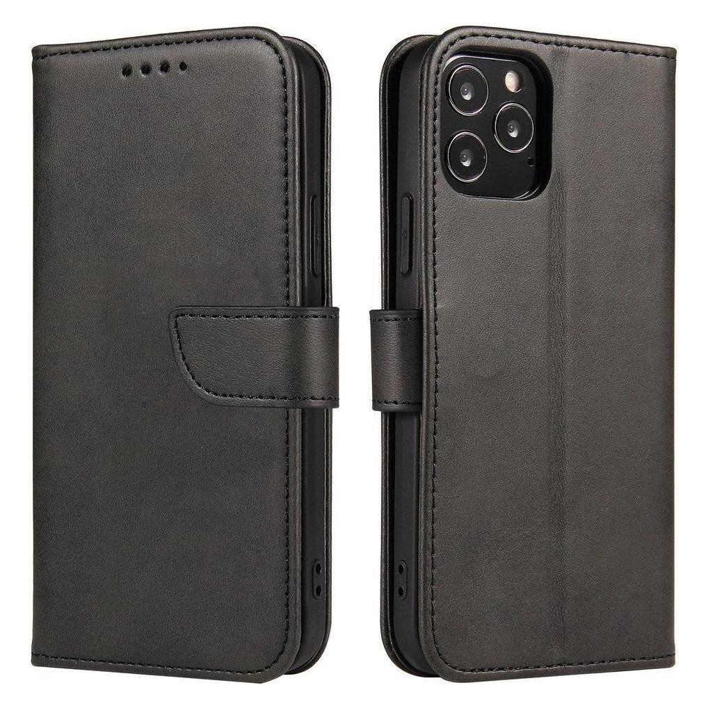 Hurtel Magnet Case elegante Hülle Flip Cover für Samsung Galaxy M53 5G schwarz (Samsung Galaxy M53 5G) (1404978613)