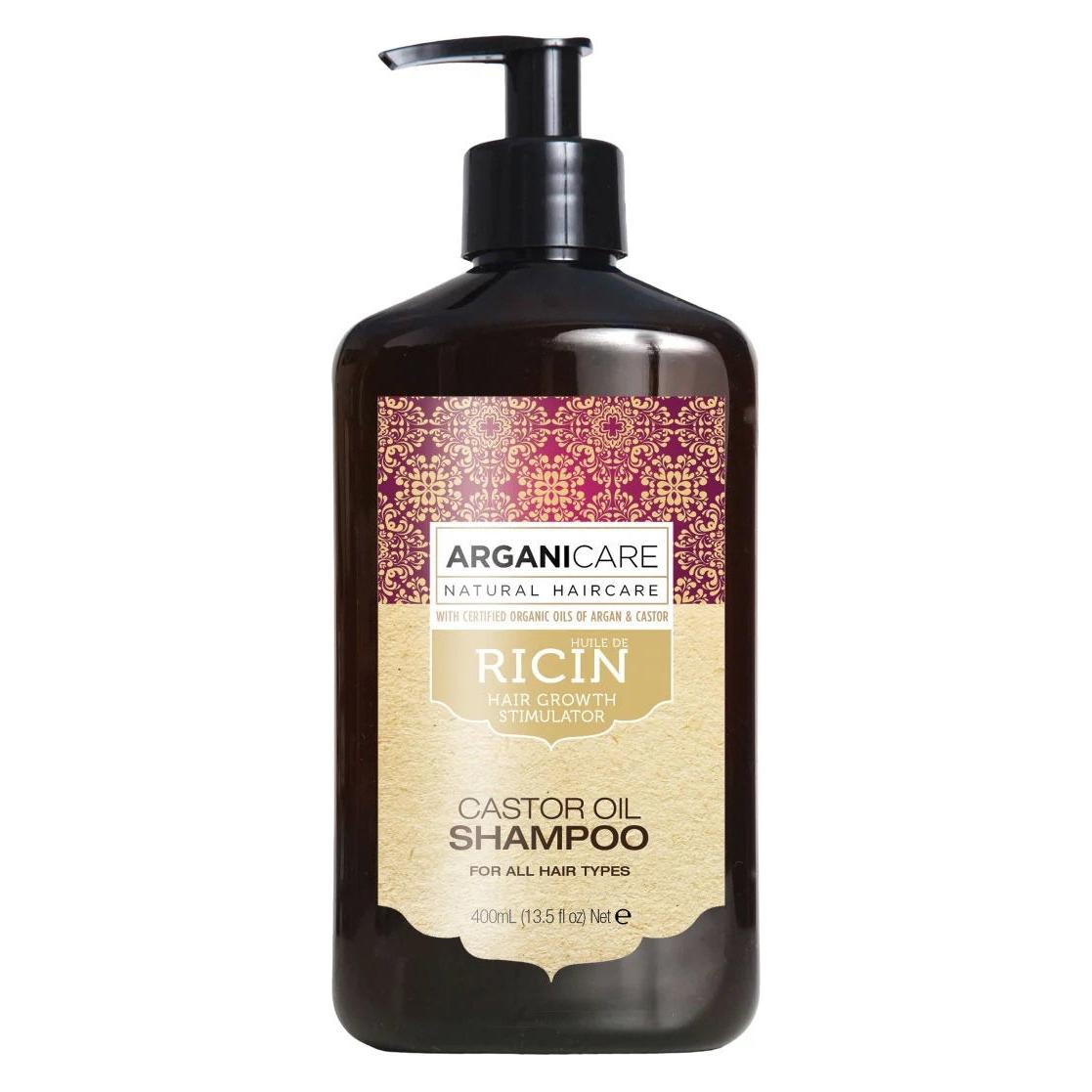 Arganicare Ricin Hair Growth Stimulator (Flüssiges Shampoo, 400 ml) (3701120016007)