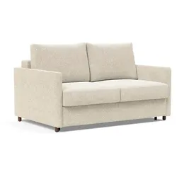 INNOVATION LIVING Schlafsofa Neah Slim Stoff Off White 140 cm