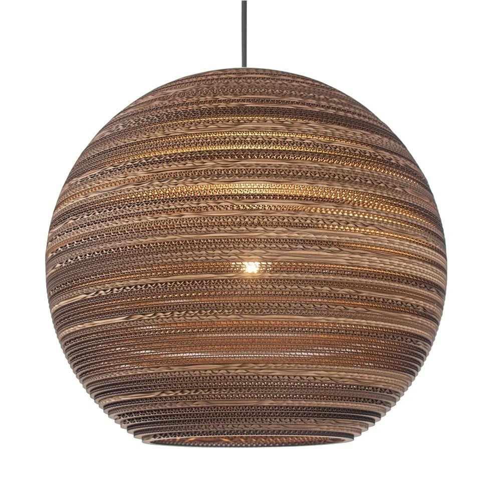 Graypants Moon 24 hanglamp naturel - ronde pendellamp