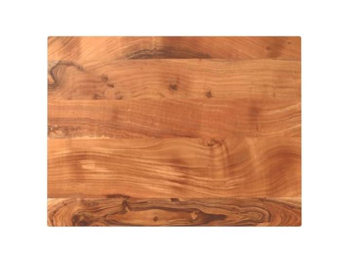 KGFHERENB Tischplatte 90x60x3,8 cm Rechteckig Akazienholz Massiv Holzplatte Robustes Akazie Ersatztischblatt für Esszimmer oder Bistro, rustikale Naturmaserung mit pflegeleichter Oberfläche.