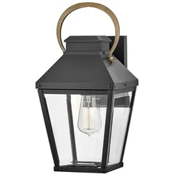 Elstead Lighting Dawson Outdoor Medium Wall Lantern IP44 Schwarz Bronze Hinkley