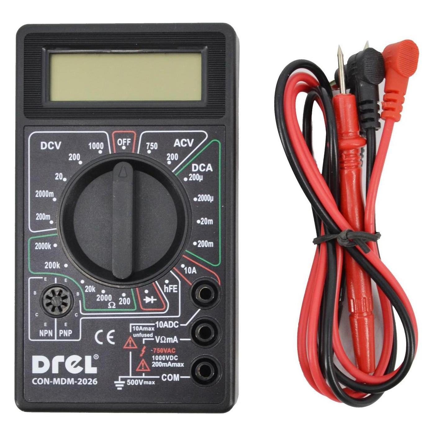 Drel Condor Miernik Elektryczny /Condor (Hand-Multimeter) (CON-MDM-2026)