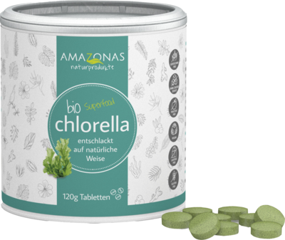 AMAZONAS Naturprodukte Handels GmbH CHLORELLA BIO Tabletten 400 mg 120 g 05372083