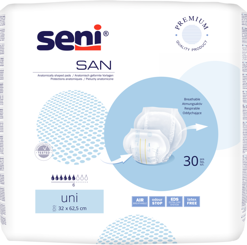 Seni San Uni - 8 paquets de 30 protections