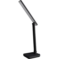 Tischleuchte Schreibtischleuchte schwarz Touchfunktion Dimmbar CCT USB LED 38 cm