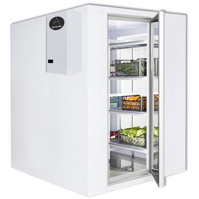 Wimar Kühlzelle mit winterfestem Aggregat & Regal 3,3m³ 1500x1500x2010mm