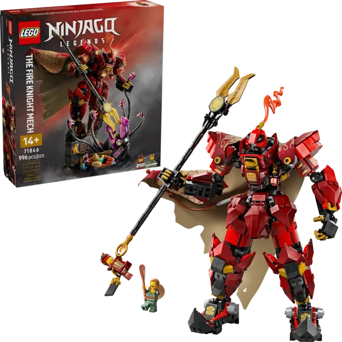 LEGO NINJAGO 71846 Der Feuerritter-Mech