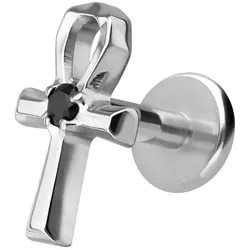 Titan Labret mit Innengewinde ANKH