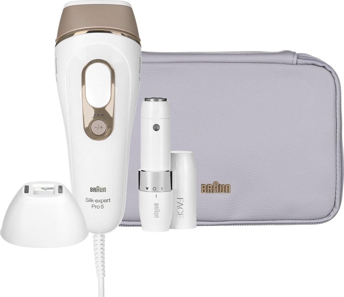 Braun Silk-expert Pro L5156 Haarentfernungsgerät Weiß, Gold